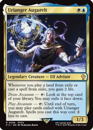 Urianger Augurelt (Surge Foil) (FIC-096) [Commander: FINAL FANTASY] Foil