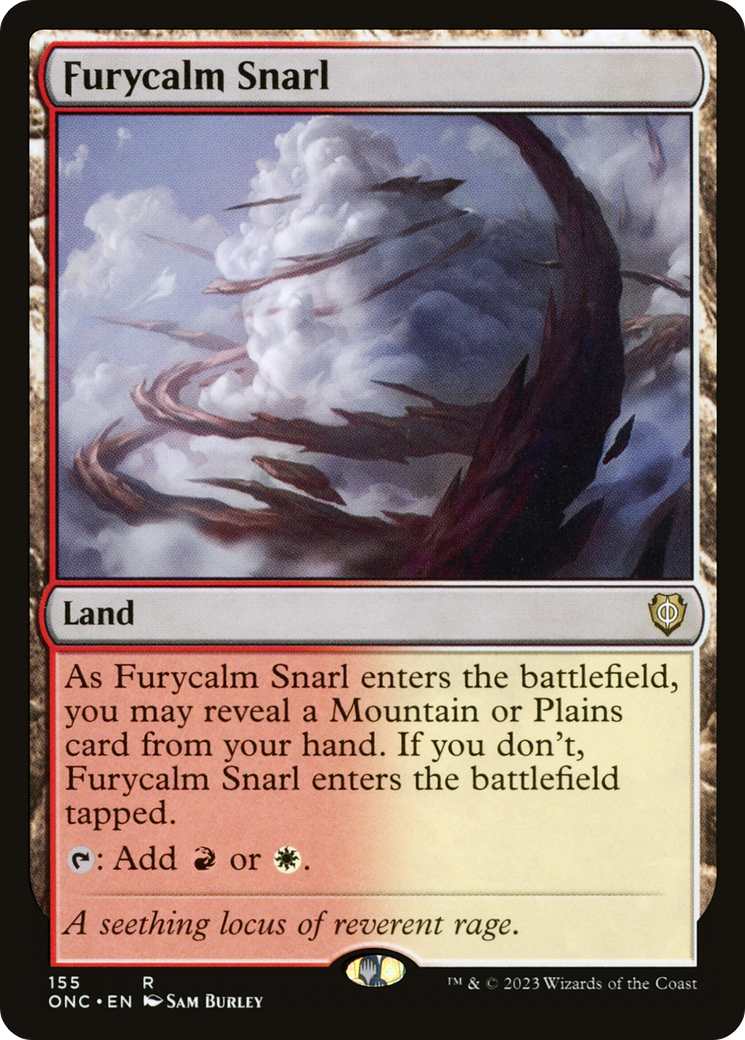 Furycalm Snarl (ONC-155) [Phyrexia: All Will Be One Commander]