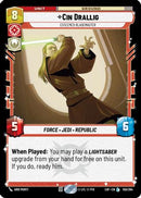Cin Drallig - Esteemed Blademaster (150/264) [Legends of the Force]