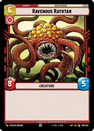 Ravenous Rathtar (168/264) [Legends of the Force]