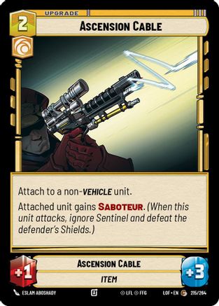 Ascension Cable (215/264) [Legends of the Force]
