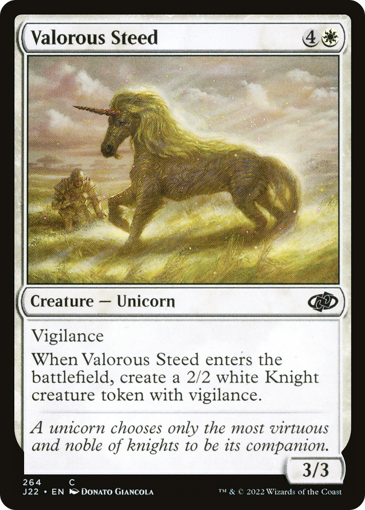Valorous Steed (J22-264) [Jumpstart 2022]