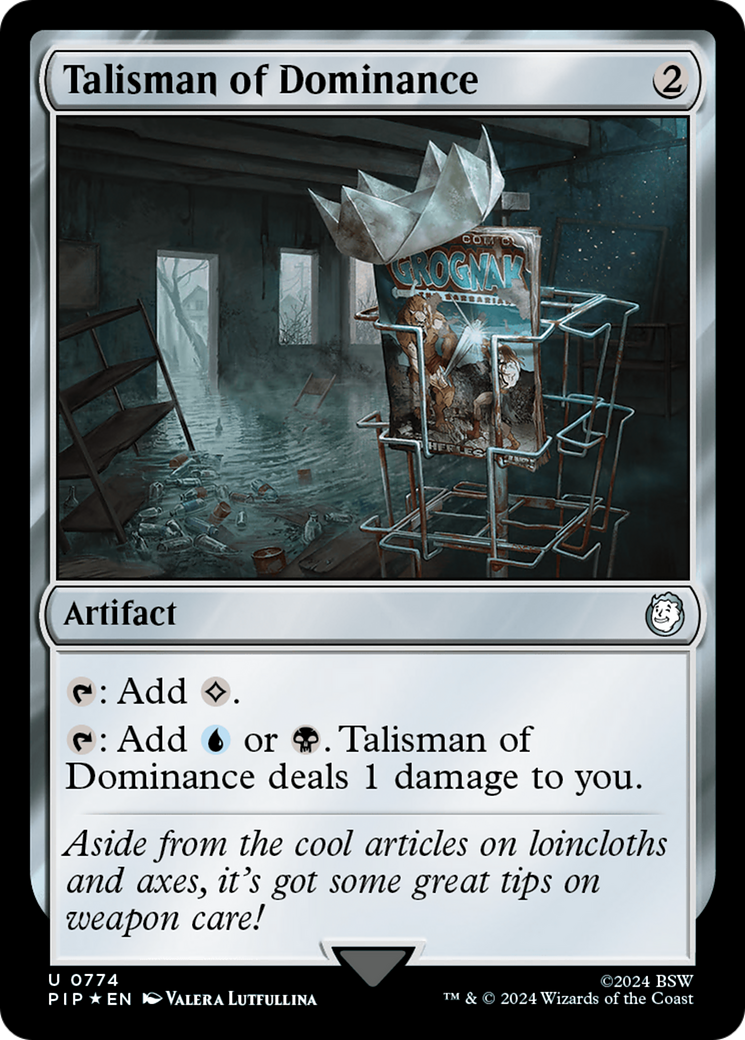 Talisman of Dominance (PIP-774) [Fallout] Foil