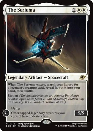 The Seriema (EOE-035) [Edge of Eternities] Foil