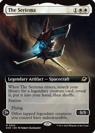 The Seriema (Extended Art) (EOE-323) [Edge of Eternities]