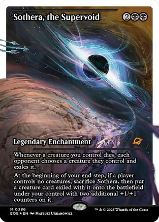 Sothera, the Supervoid (Fracture Foil) (EOE-386) [Edge of Eternities] Foil