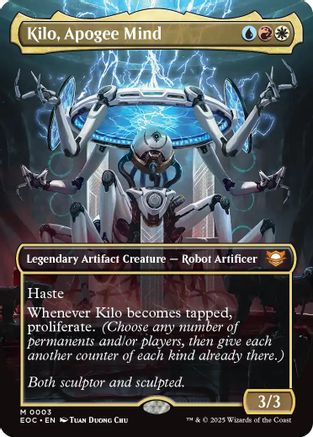 Kilo, Apogee Mind (Borderless) (EOC-003) [Commander: Edge of Eternities]