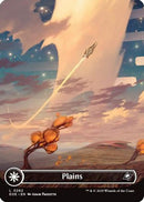 Plains (0262) (Borderless) (EOE-262) [Edge of Eternities] Foil