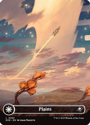 Plains (0262) (Borderless) (EOE-262) [Edge of Eternities]