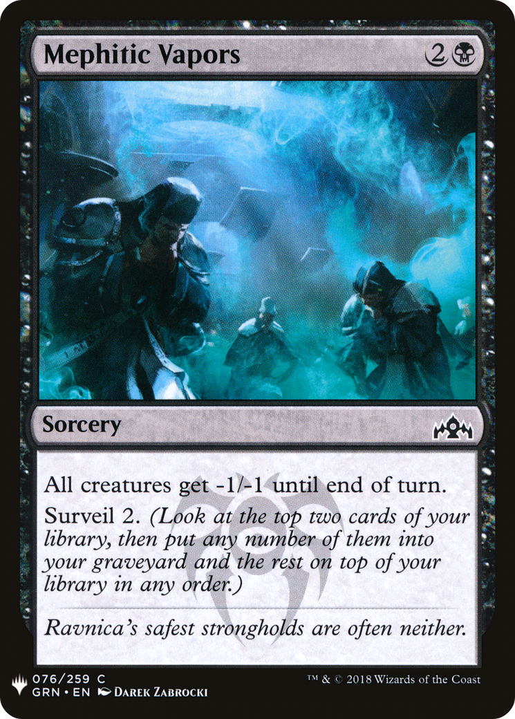 Mephitic Vapors (LIST-GRN-76) [The List]