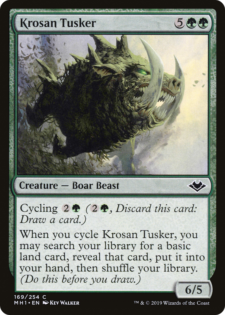 Krosan Tusker (MH1-169) [Modern Horizons] Foil
