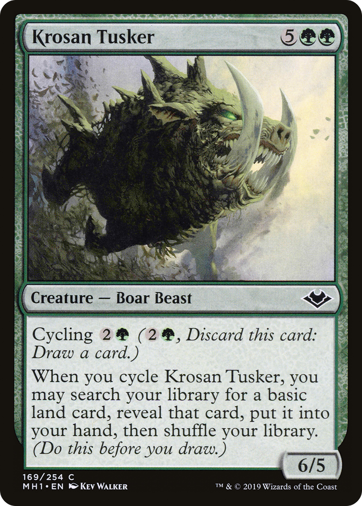 Krosan Tusker (MH1-169) [Modern Horizons]