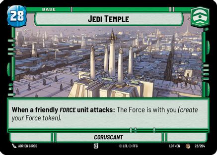 Jedi Temple // Experience (023/264 // T01/T03) [Legends of the Force]