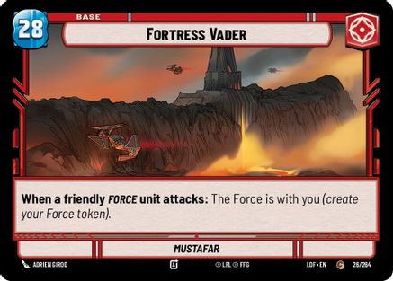 Fortress Vader // Shield (026/264 // T02/T03) [Legends of the Force]