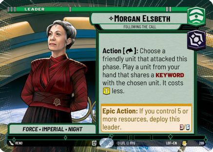 Morgan Elsbeth - Following the Call (Hyperspace) (269) [Legends of the Force]