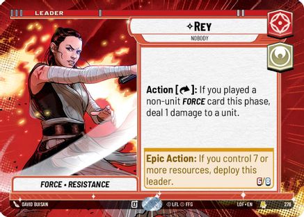 Rey - Nobody (Hyperspace) (276) [Legends of the Force]
