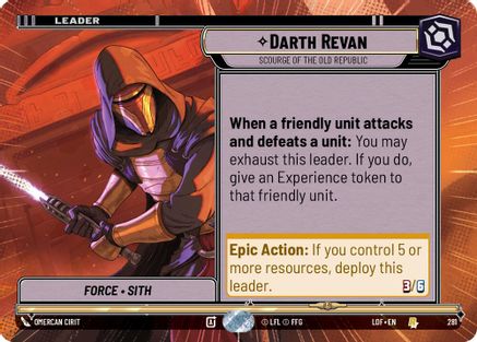 Darth Revan - Scourge of the Old Republic (Hyperspace) (281) [Legends of the Force]