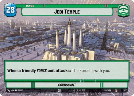 Jedi Temple // Shield (Hyperspace) (287 // T02) [Legends of the Force]