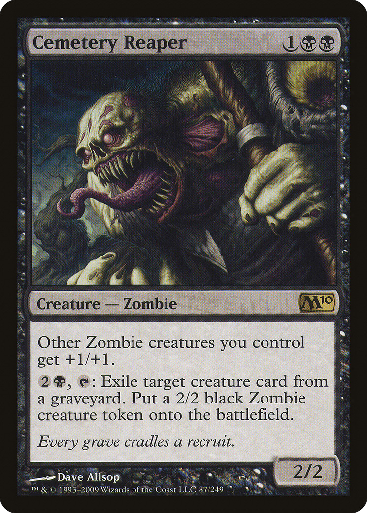 Cemetery Reaper (M10-087) [Magic 2010] Foil