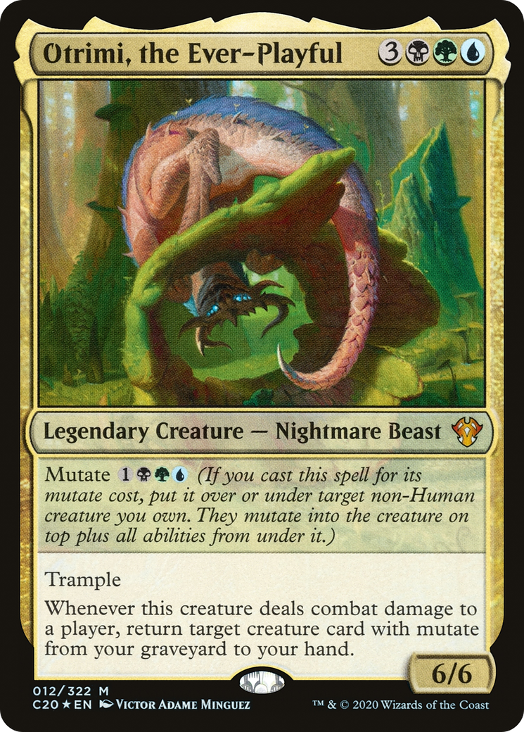 Otrimi, the Ever-Playful (C20-012) [Commander 2020] Foil
