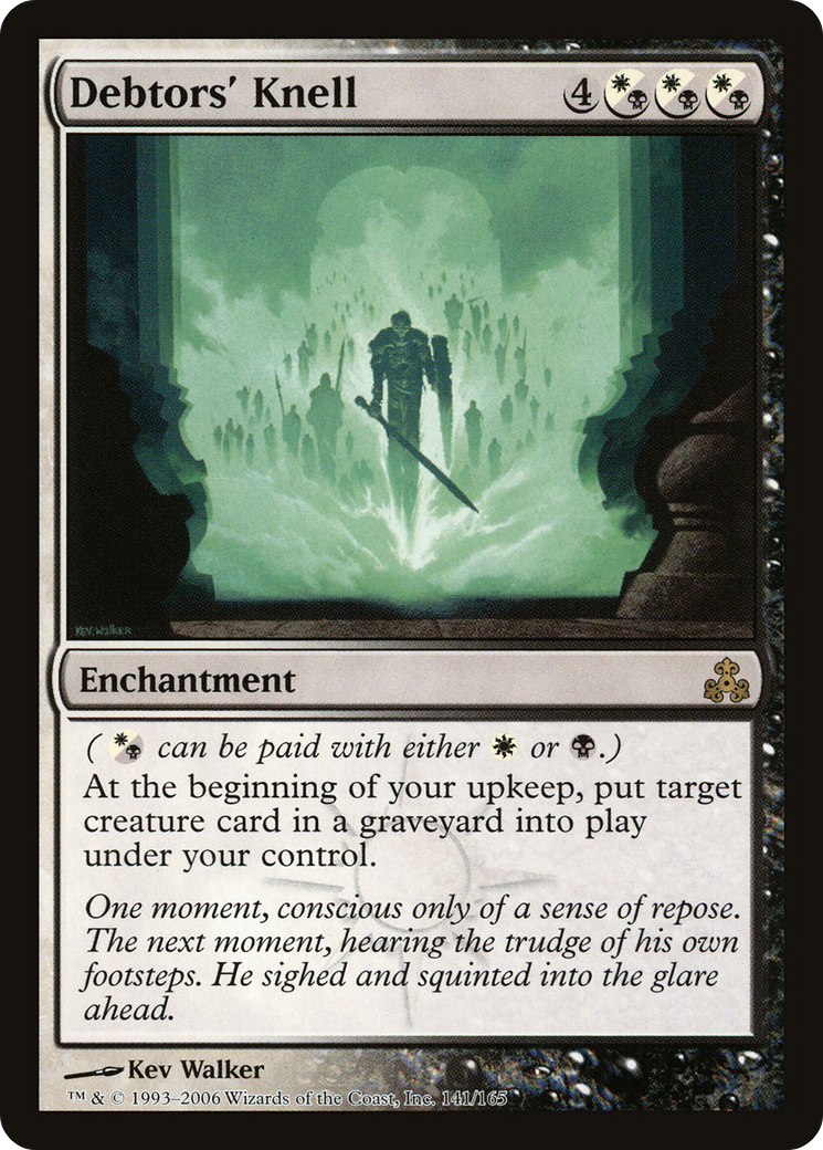 Debtors' Knell (GPT-141) [Guildpact]