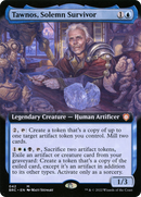Tawnos, Solemn Survivor (Extended Art) (BRC-042) [The Brothers' War Commander]