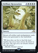 Brilliant Restoration (PRE-007) [Kamigawa: Neon Dynasty Promos] Foil