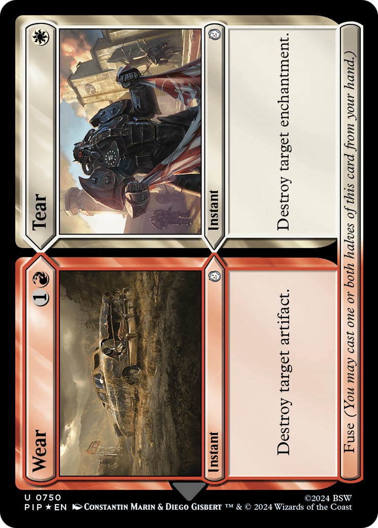 Wear // Tear (PIP-750) [Fallout] Foil