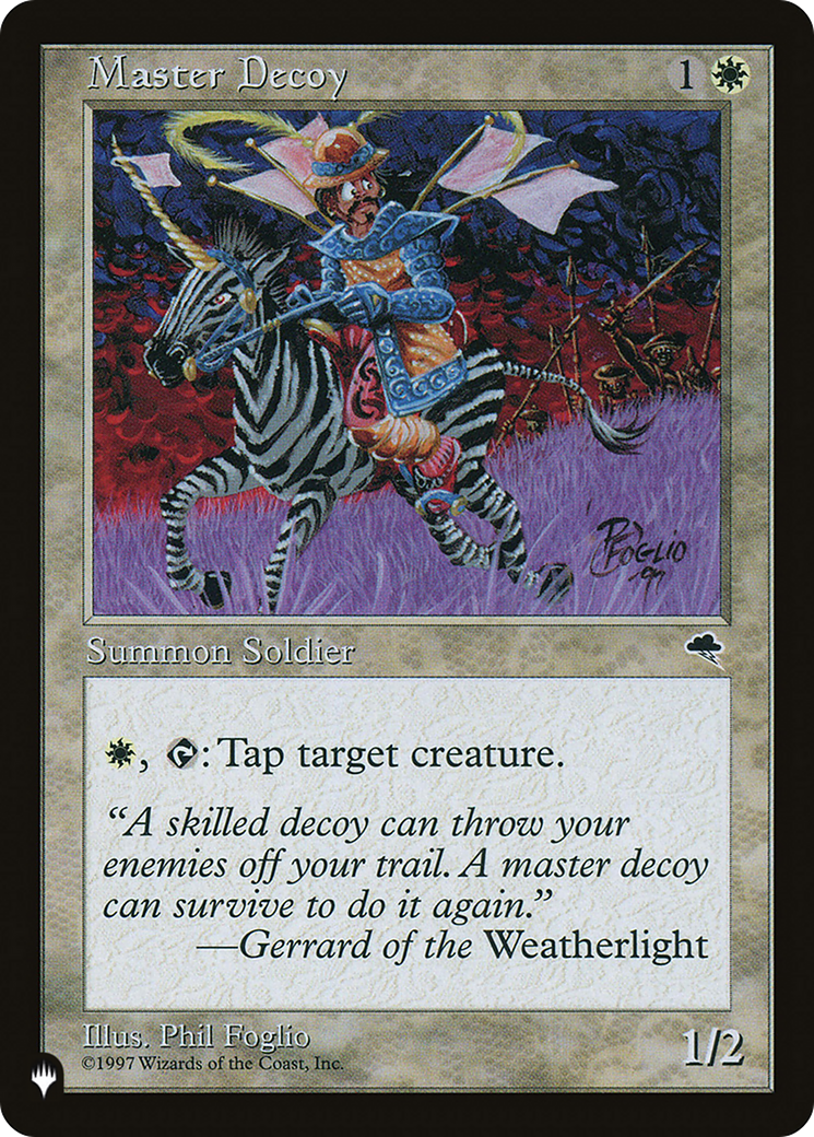 Master Decoy (LIST-TMP-29) [The List]