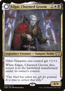 Edgar, Charmed Groom // Edgar Markov's Coffin (VOW-236) [Innistrad: Crimson Vow]: (Double Faced Transform) Foil