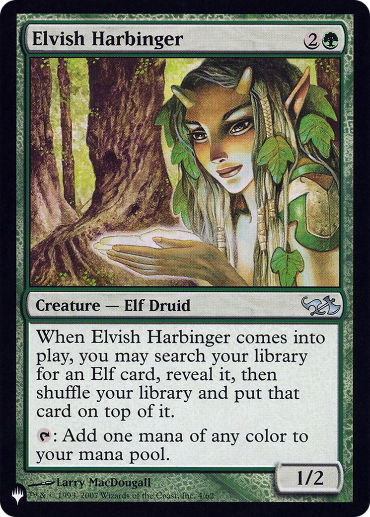 Elvish Harbinger (LIST-EVG-4) [The List]