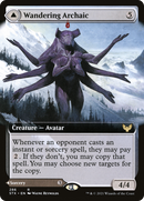 Wandering Archaic (Extended Art) (STX-286) [Strixhaven: School of Mages]