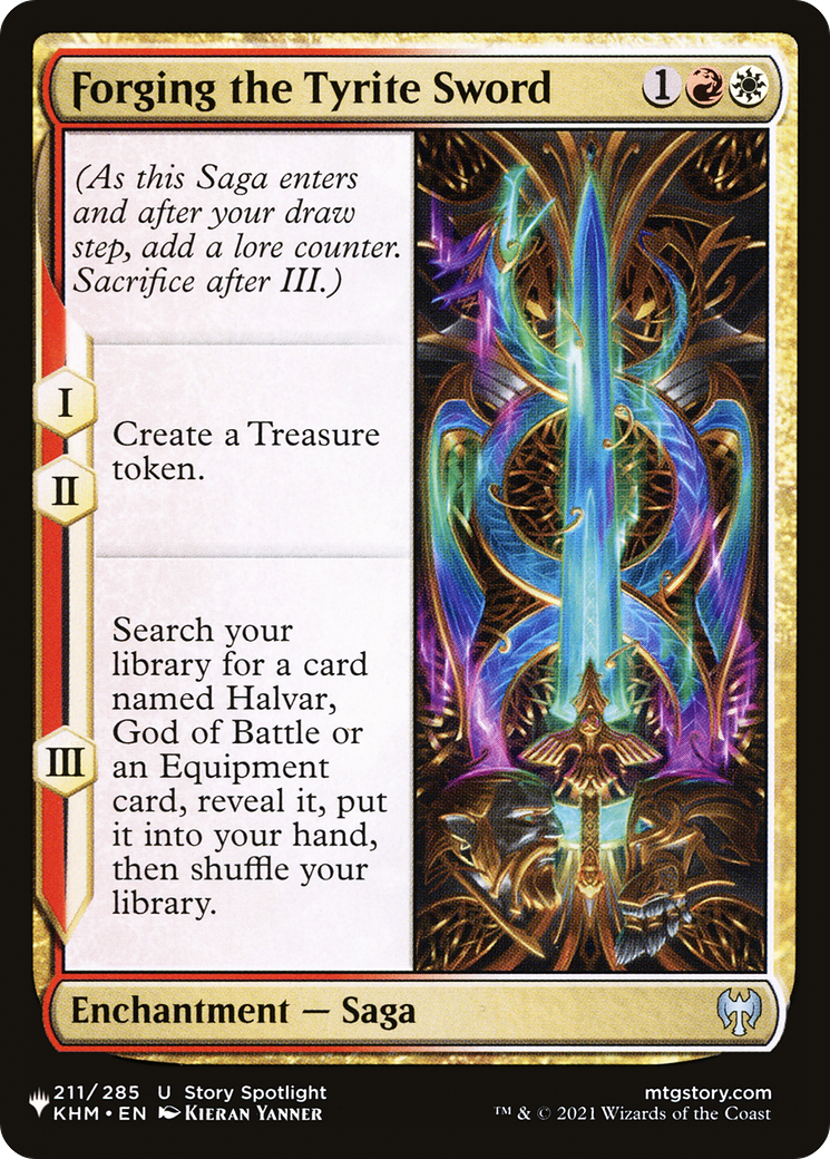 Forging the Tyrite Sword (LIST-KHM-211) [The List]