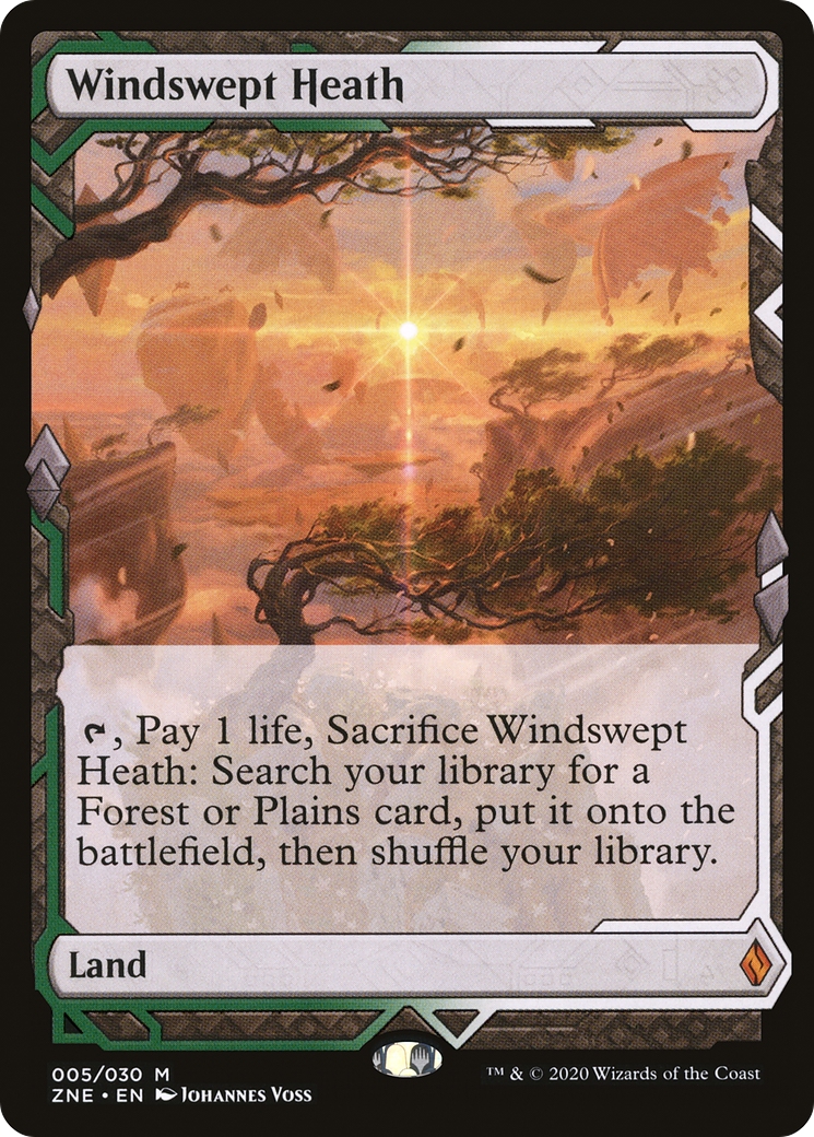Windswept Heath (ZNE-005) [Zendikar Rising Expeditions] Foil