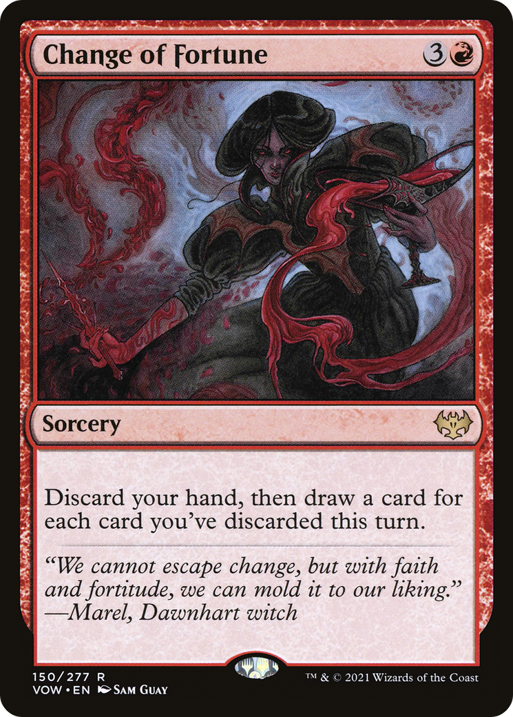 Change of Fortune (VOW-150) [Innistrad: Crimson Vow]