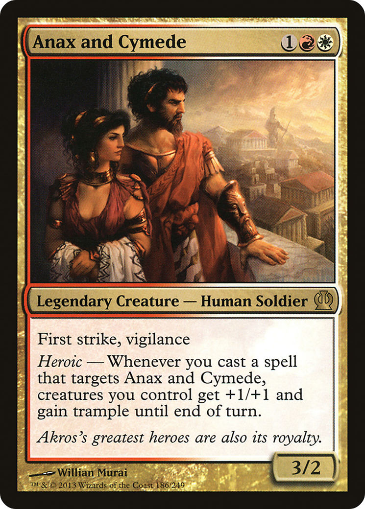 Anax and Cymede (THS-186) [Theros]