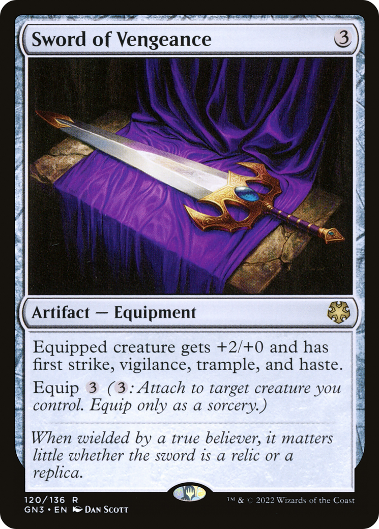 Sword of Vengeance (GN3-120) [Game Night: Free-for-All]