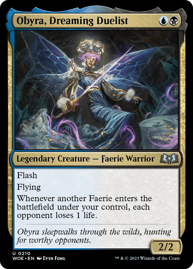 Obyra, Dreaming Duelist (WOE-210) [Wilds of Eldraine]