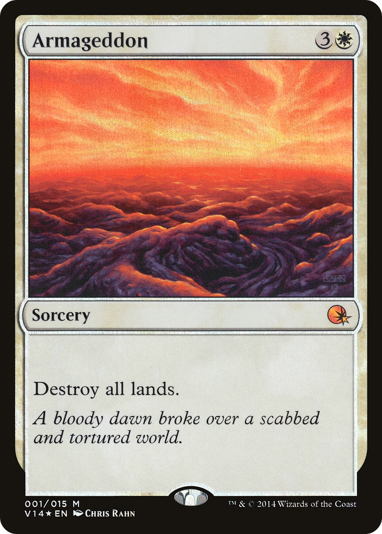 Armageddon (V14-001) [From the Vault: Annihilation] Foil