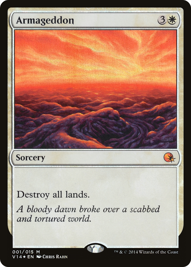 Armageddon (V14-001) [From the Vault: Annihilation] Foil