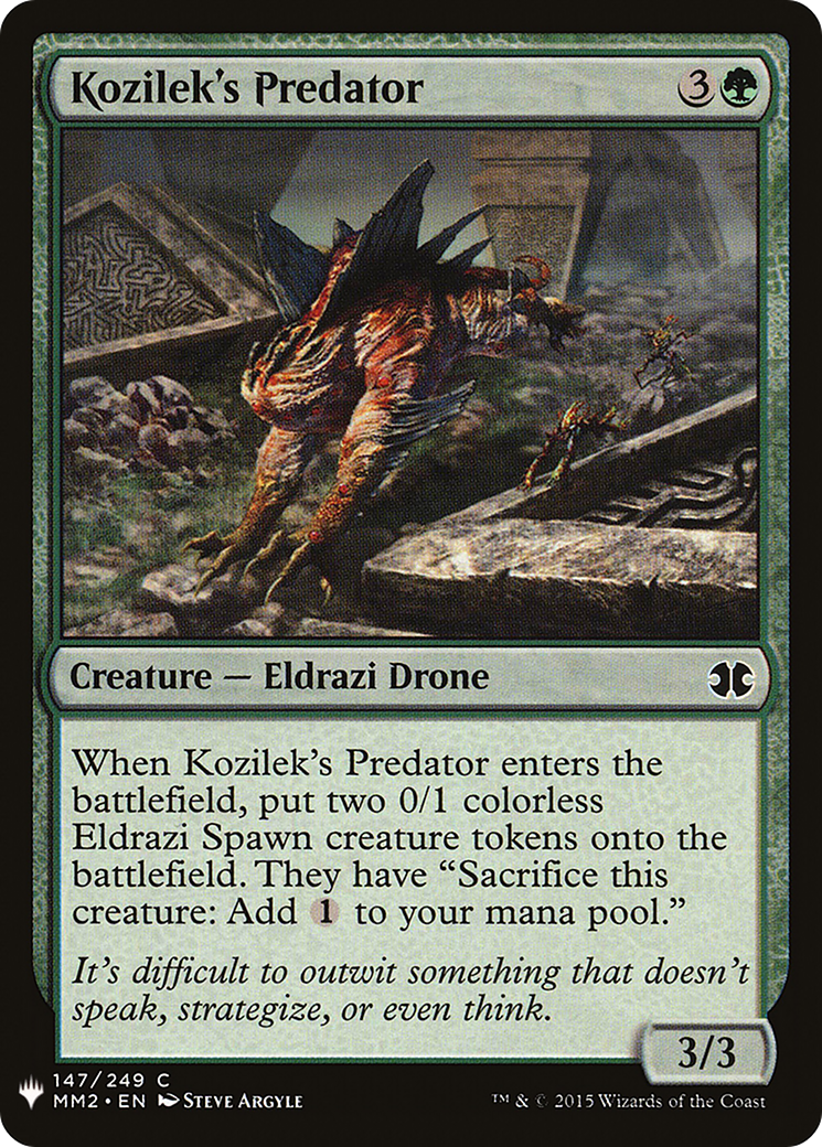 Kozilek's Predator (LIST-MM2-147) [The List]