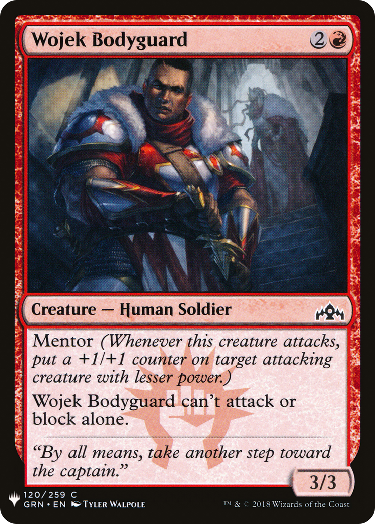 Wojek Bodyguard (LIST-GRN-120) [The List]