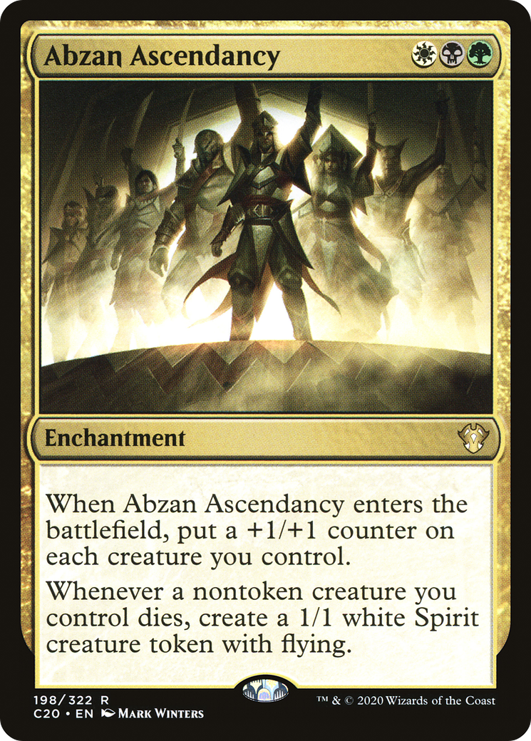 Abzan Ascendancy (C20-198) [Commander 2020]