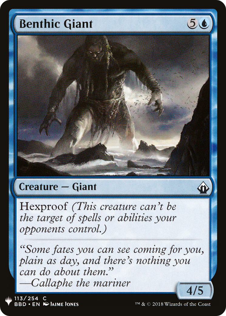 Benthic Giant (LIST-BBD-113) [The List]