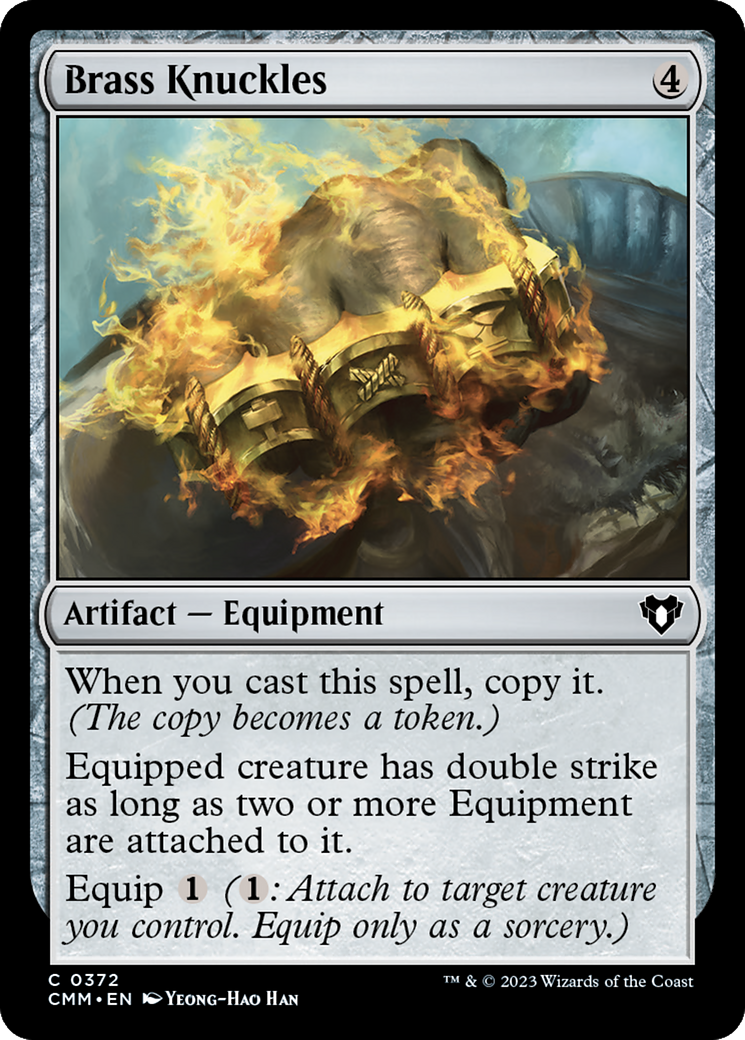 Brass Knuckles (CMM-372) [Commander Masters]