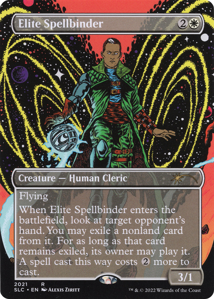 Elite Spellbinder (SLC-2021) (Borderless) [Secret Lair Countdown Kit]