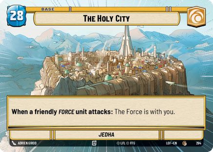 The Holy City // Shield (Hyperspace) (294 // T02) [Legends of the Force]