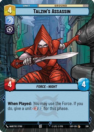 Talzin's Assassin (Hyperspace) (299) [Legends of the Force]