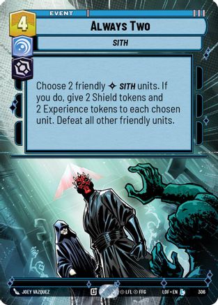 Always Two (Hyperspace) (306) [Legends of the Force]