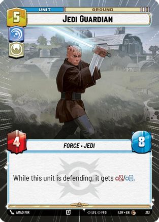 Jedi Guardian (Hyperspace) (313) [Legends of the Force]